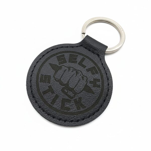 Selfy Stick Logo Key Chain